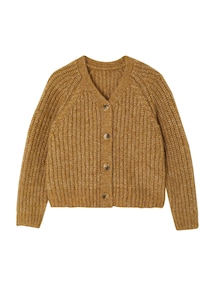 Mädchen Strickjacke mit Knopfverschluss