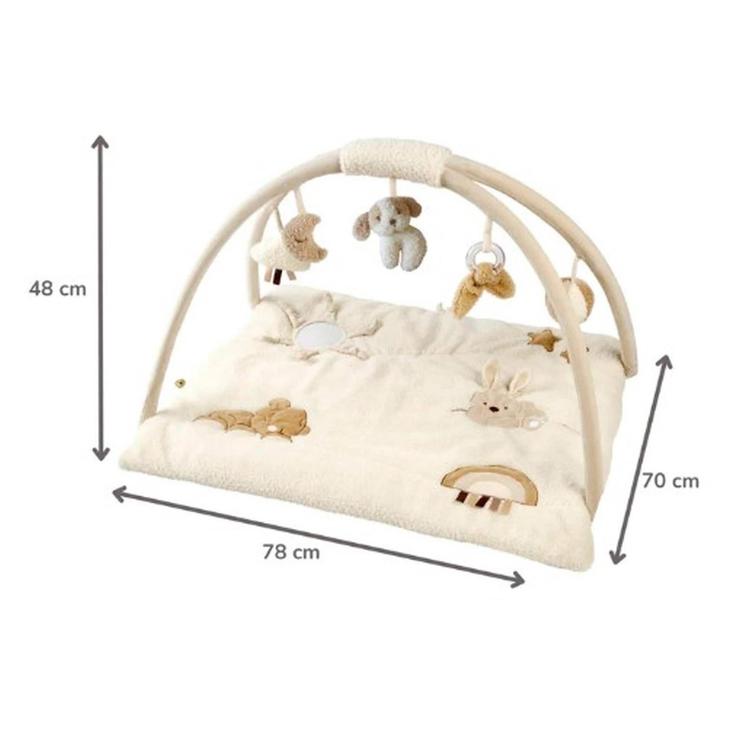 Nattou Spielbogen Mit Krabbeldecke Teddy