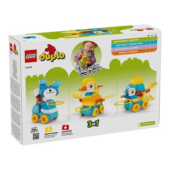 10448 Tiere auf Rädern 3-in-1-Set