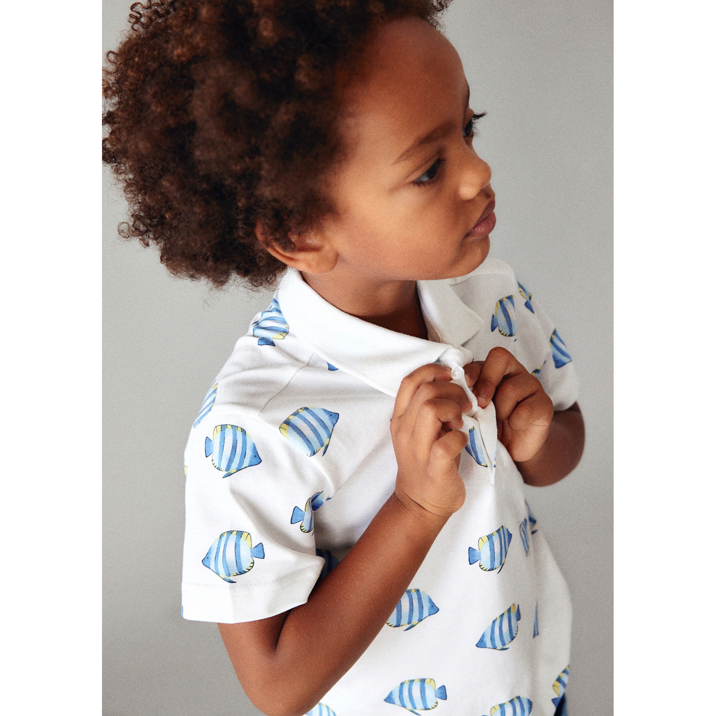 Thumbnail - Mayoral Polo-T-Shirt Fische