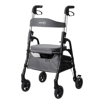 Déambulateur W04 avec sac d'assise, pliable