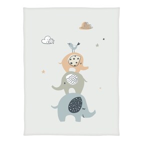 Babydecke Microfaserflausch 75x100 cm 