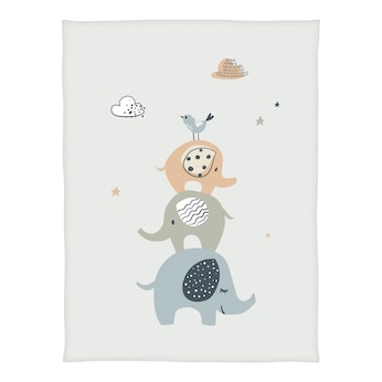 Babydecke Microfaserflausch 75x100 cm