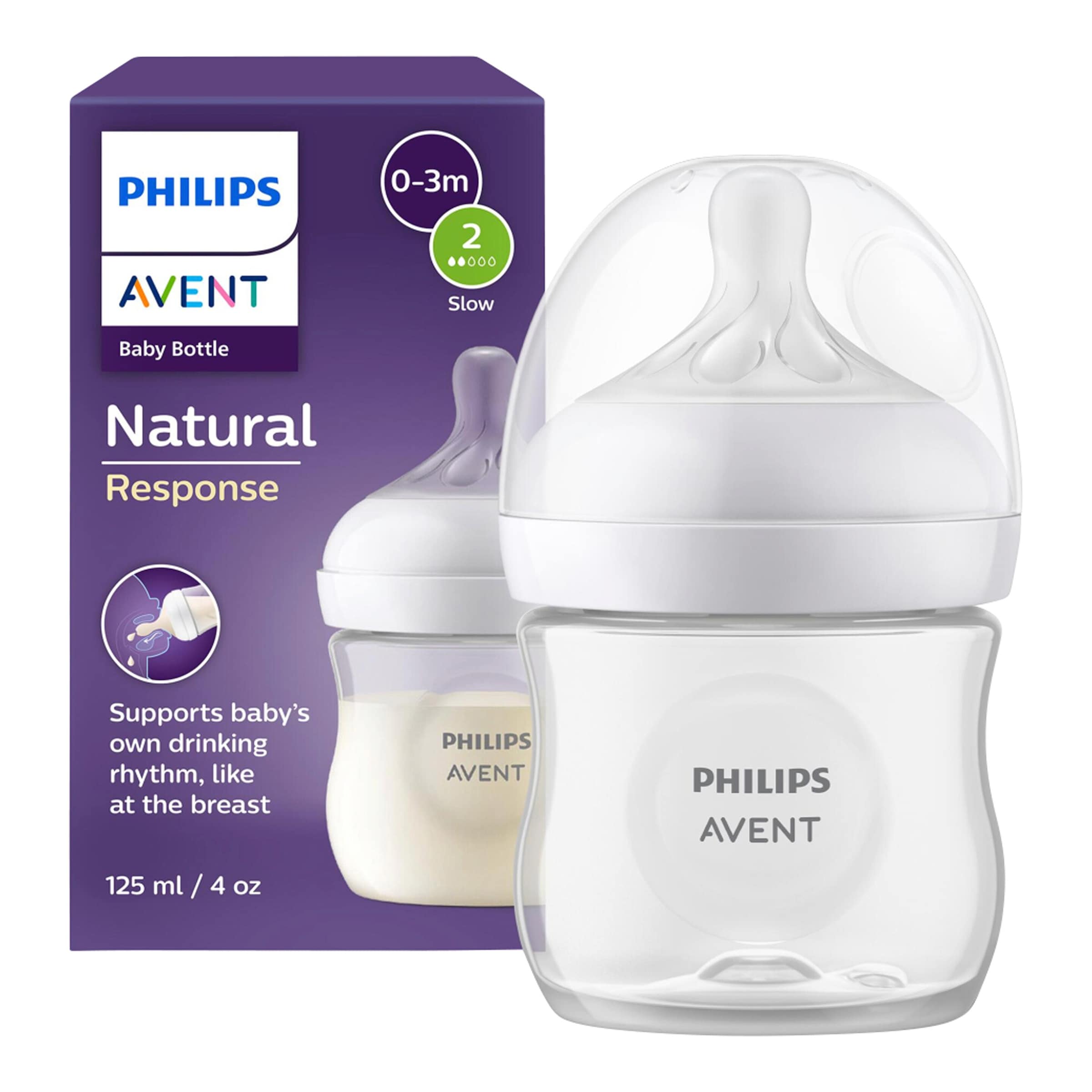 Babyflasche Natural Response, 125ml, ab Geburt