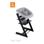 Bundle Treppenhochstuhl inkl. Newborn Set light grey