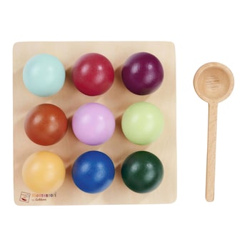 Montessori Sortierkugeln