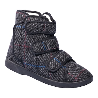 Comfortabele pantoffel met klittenband "Diabetic"