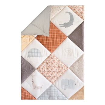 Tapis d'éveil en coton bio 95 x 135 cm