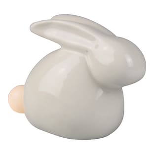 Lapin couché, lumineux