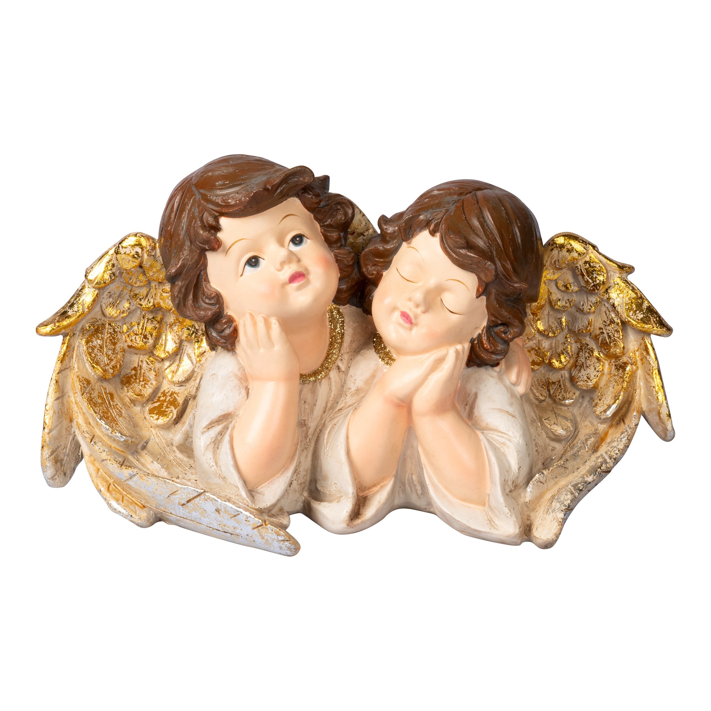 Dekofigur „Barock-Engel-Duo“