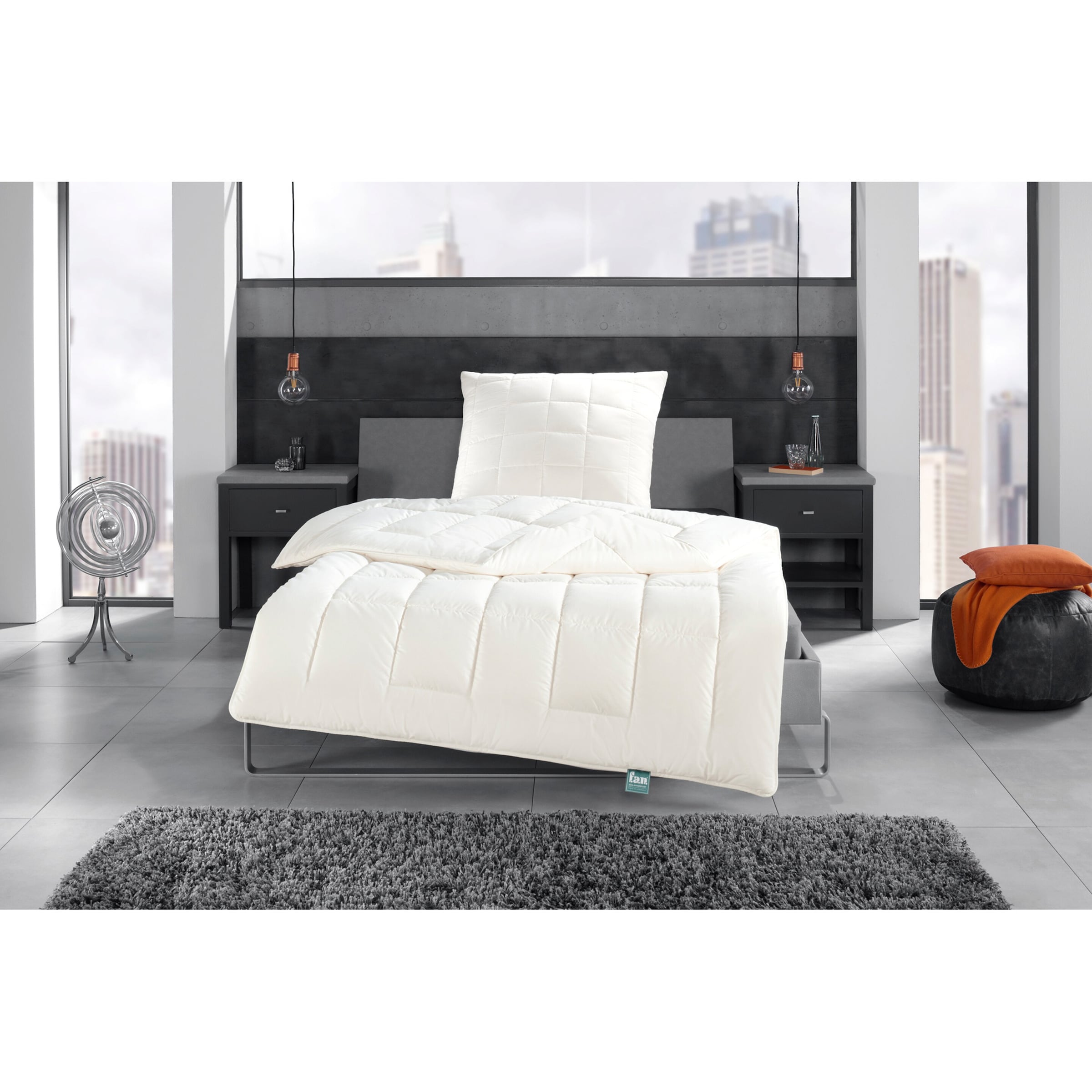 Duosteppbett Optimaler Feuchtigkeitstransport natur
