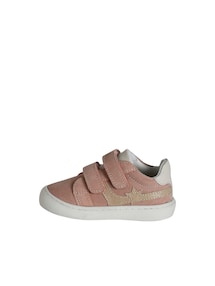 Baby Sneakers aus Leder mit Klettverschluss