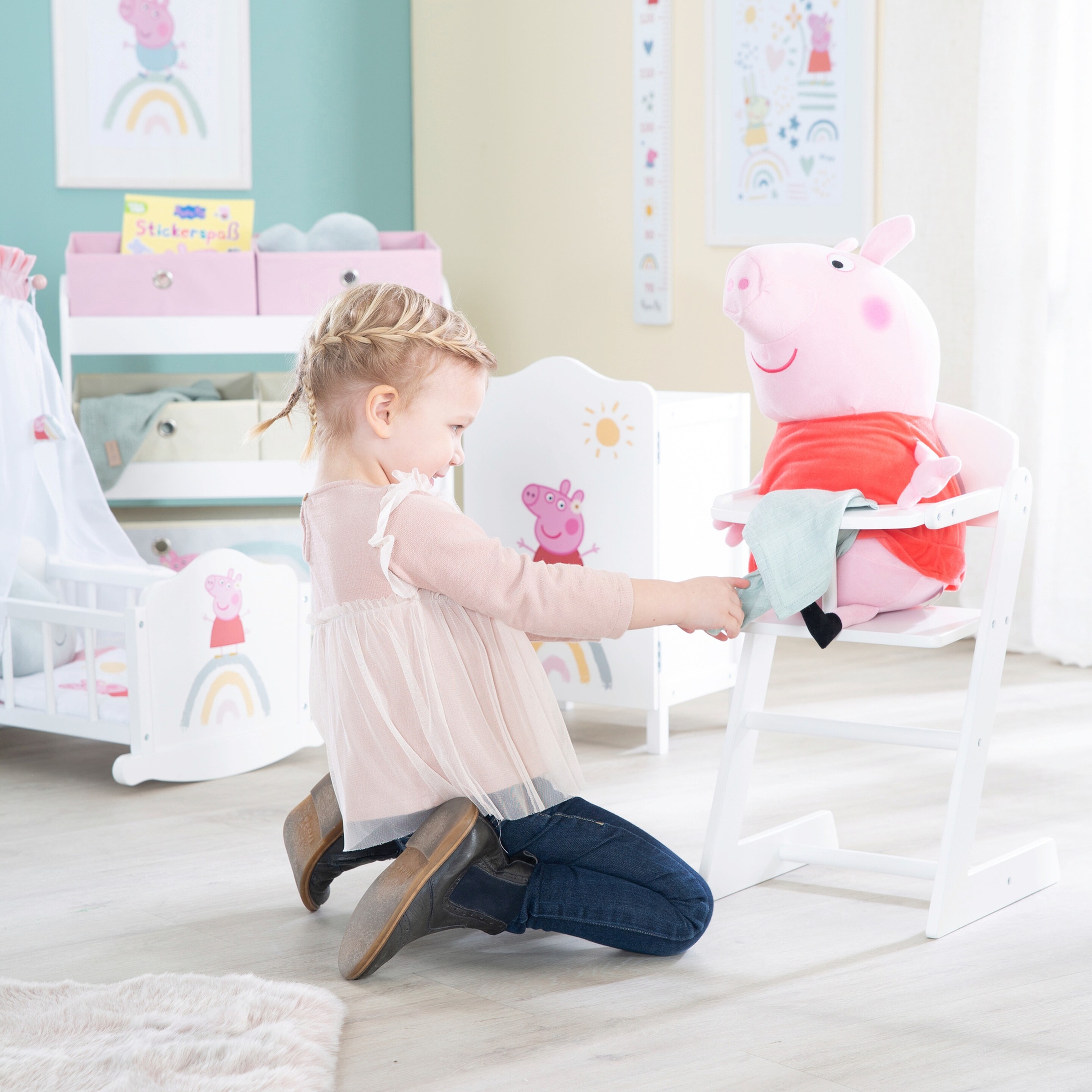 Roba Puppenhochstuhl Peppa Pig