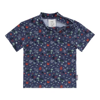 Bade-T-Shirt mit UV-Schutz Ozean