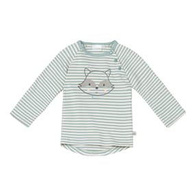 Raglanshirt langarm Ringel Waschbär