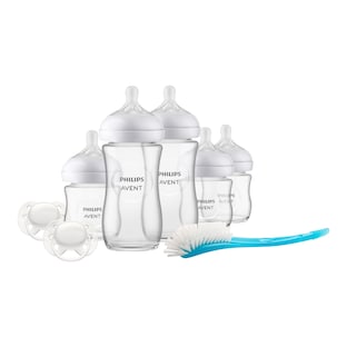 8-tlg. Babyflaschen-Set, Natural Response, Glas, ab Geburt