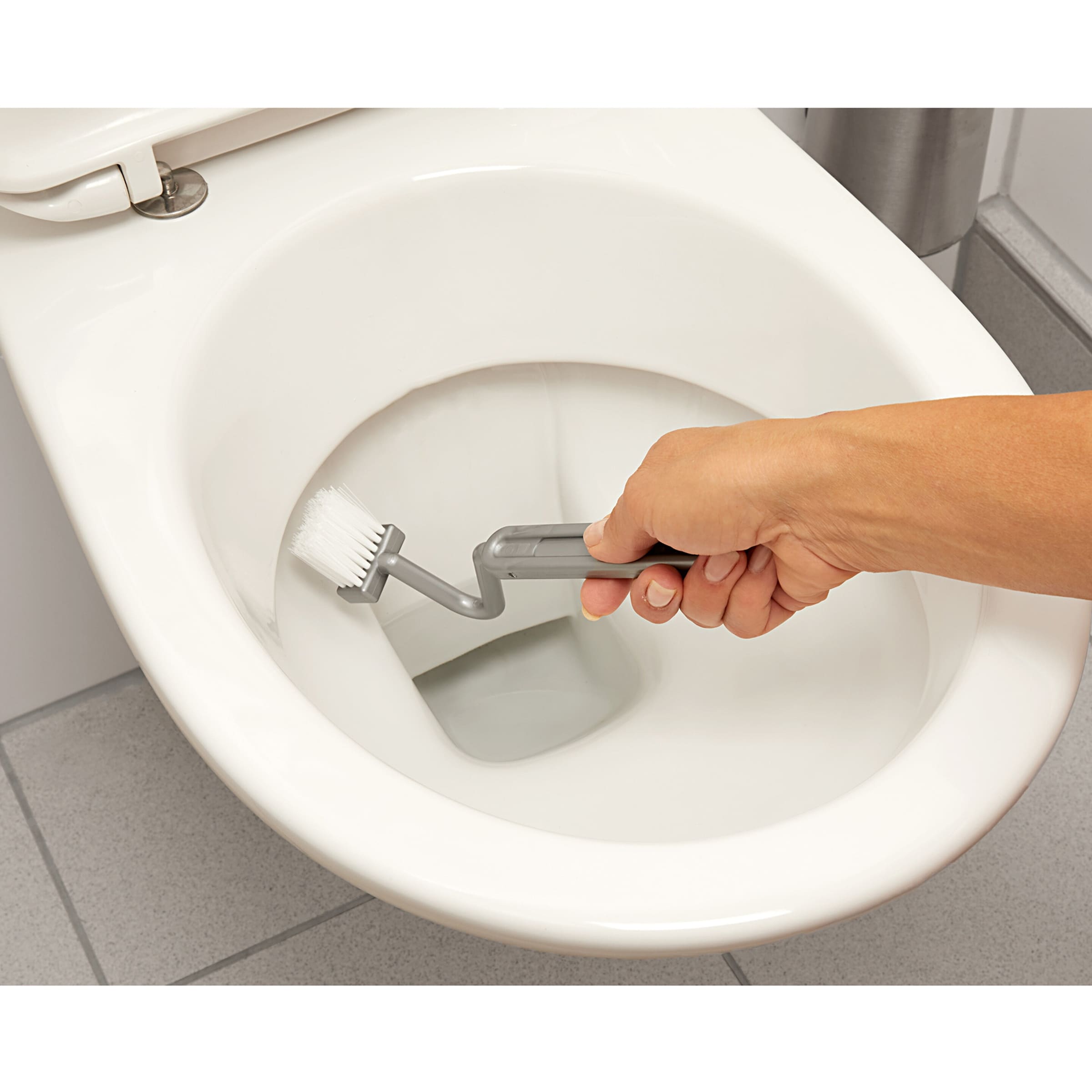 Toilettenrand-Bürste