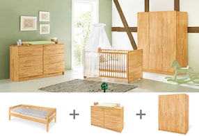 Jugendzimmer-Set „Natura” extrabreit groß, 3-tlg.