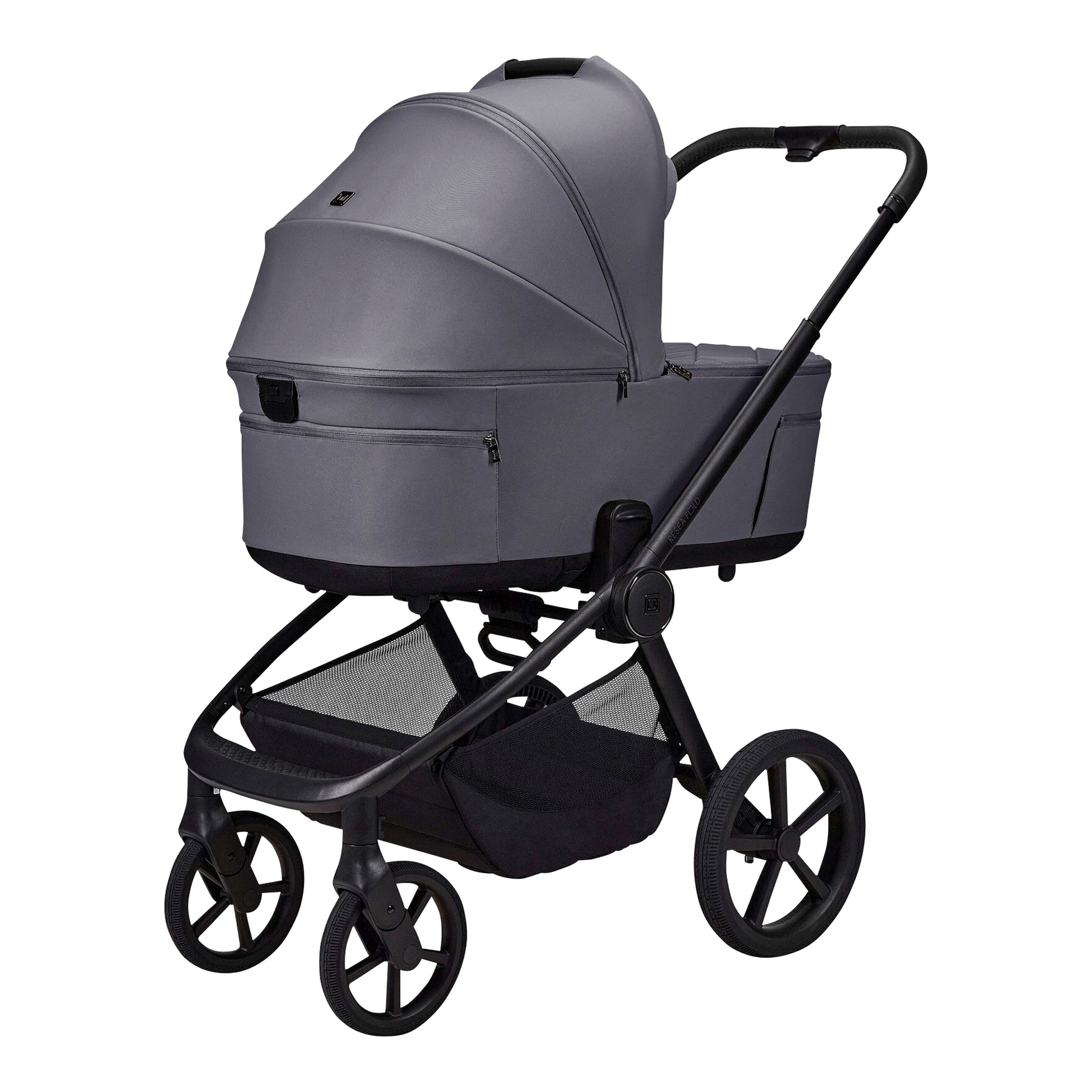 Thumbnail - Moon Diamond Kombikinderwagen Resea FOLD grau