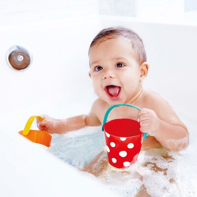 Badespielzeug Buntes Eimer-Set