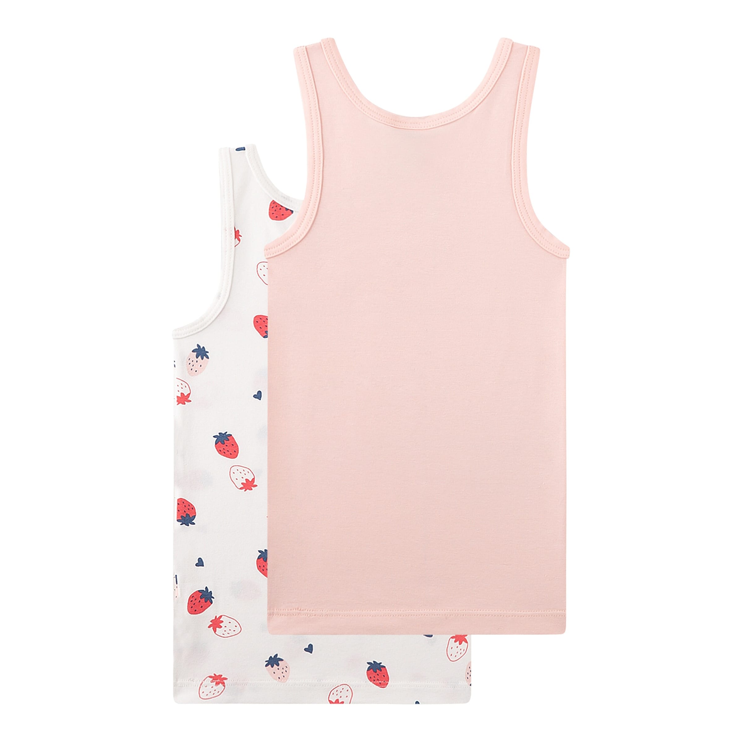 Sanetta 2er-Pack Unterhemden Erdbeeren