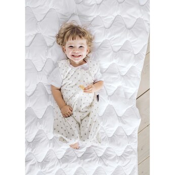 2-tlg. Steppbett-Set Märchenweich 80x80 / 135x200 cm 5.5 TOG