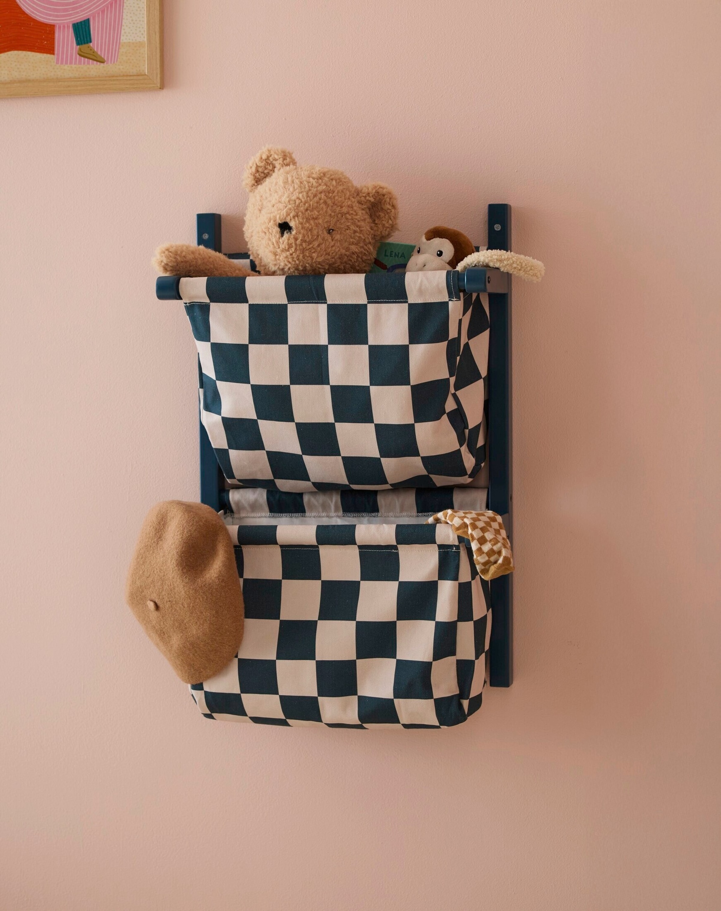 Kids Concept Wäschesammler blau