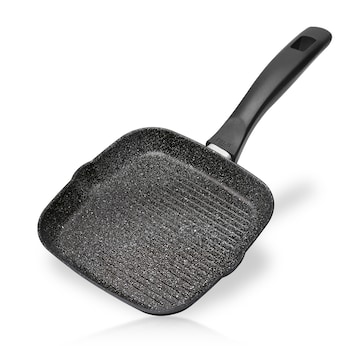 STONELINE Grillpfanne 16 cm | ohne Deckel - Schwarz
