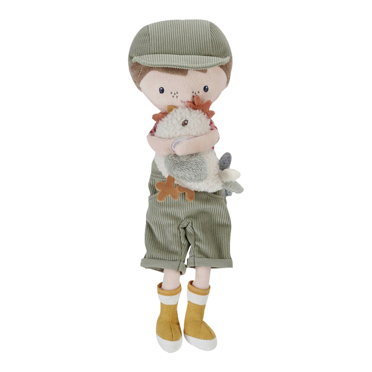 Little Dutch - Kuschelpuppe Farmer Jim mit Huhn 35cm