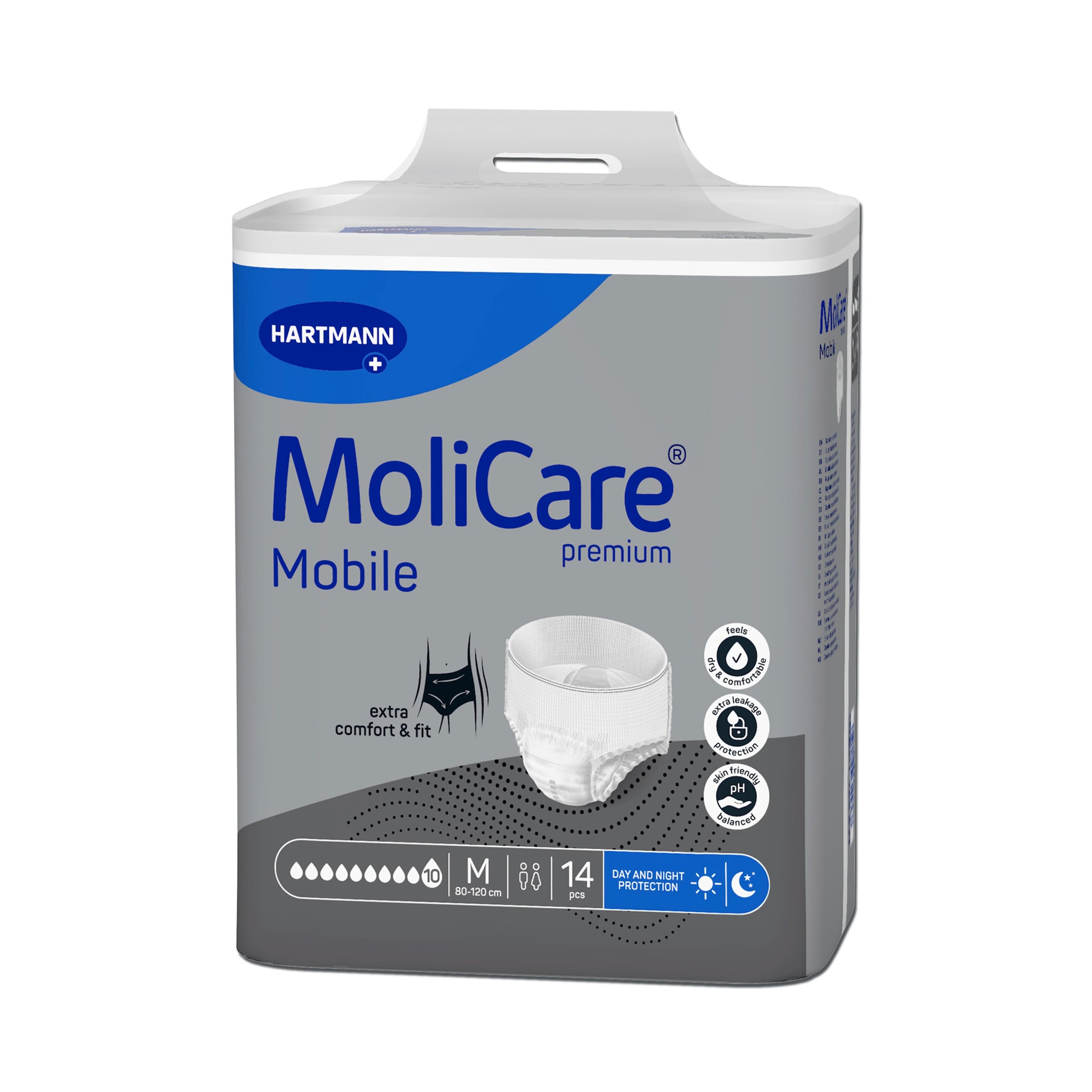 Premium Mobile, Saugleistung 2600 ml, 14 Stück weiss M