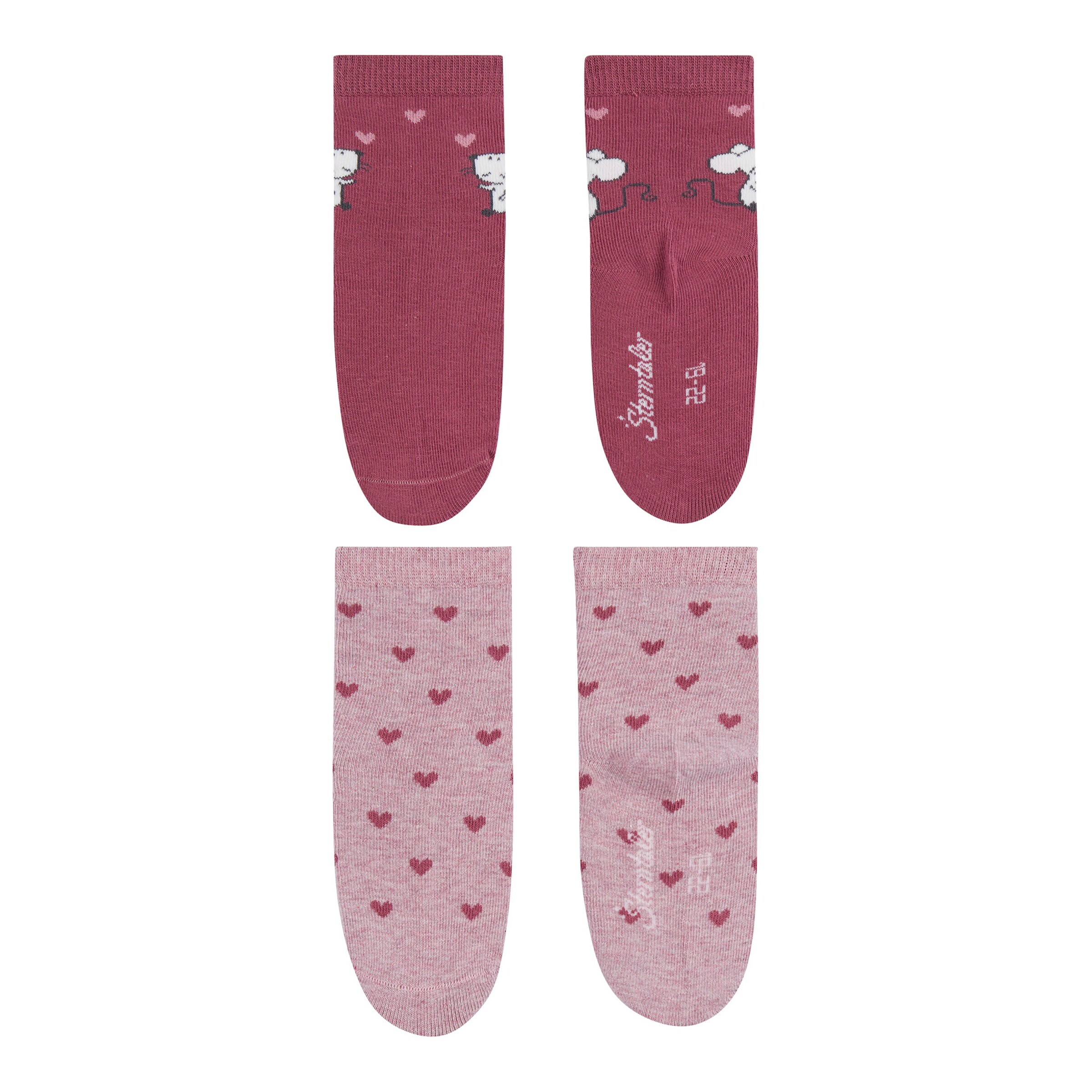 Thumbnail - Sterntaler 6er-Pack Socken Herzen Tiere Blumen