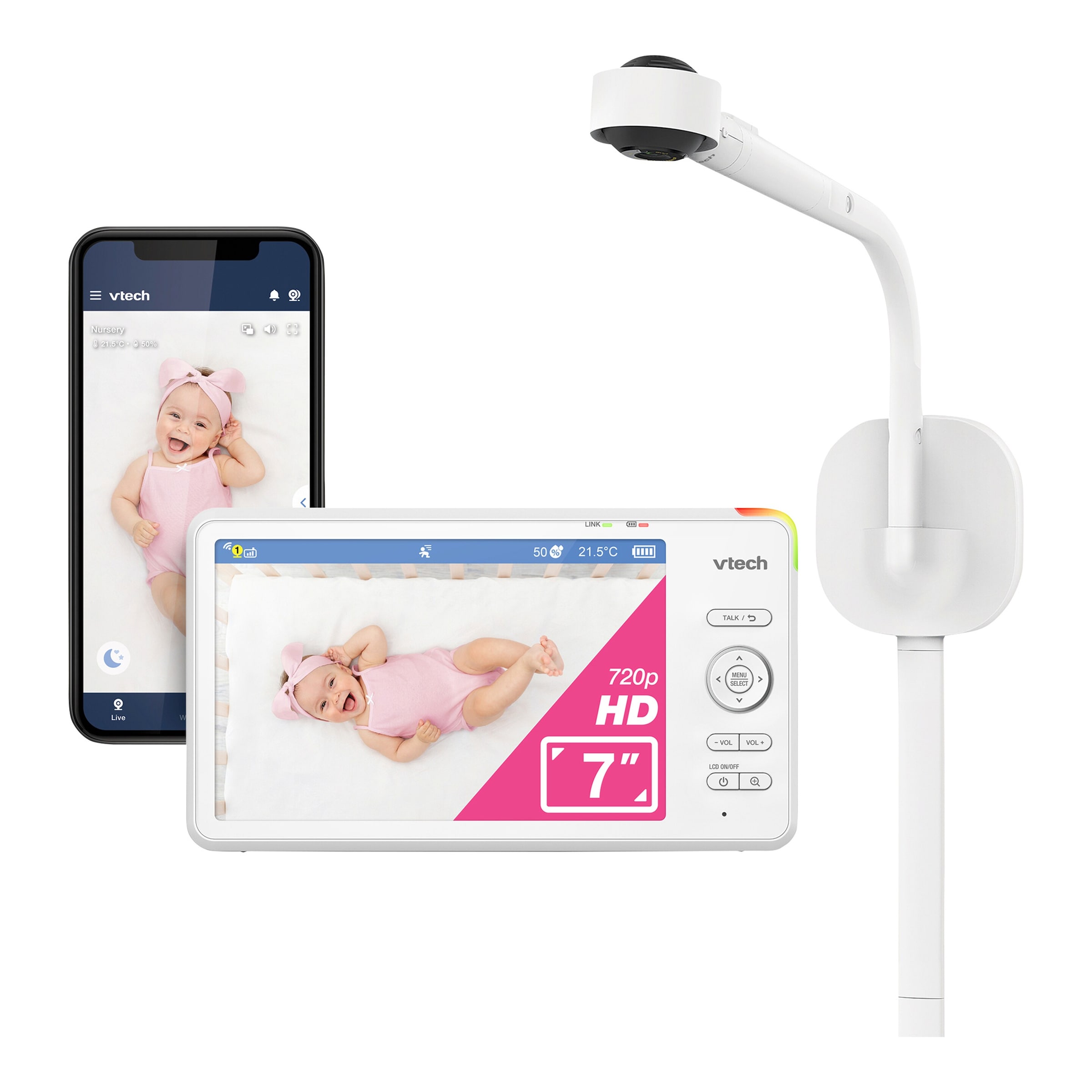 Vtech Babyphone mit Kamera RM7787, 300 m