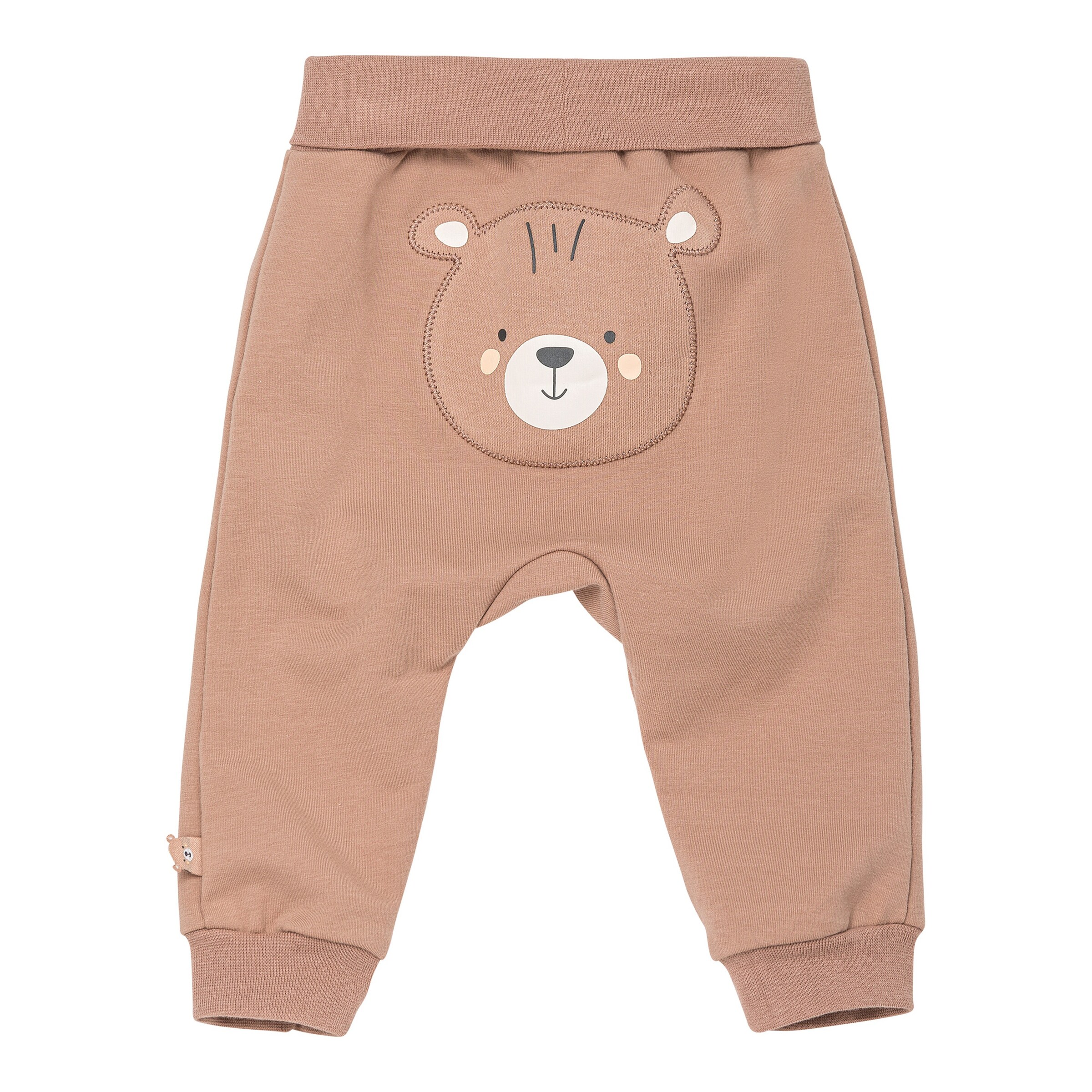 Thumbnail - Bornino Tiny Forest Jogginghose mit Po-Applikation Bär