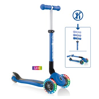 Scooter Junior mit Leuchtrollen