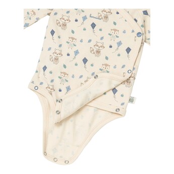 2er-Pack Wickelbodys langarm Cozy Friends