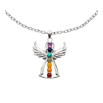 Collier chakras «Ange»