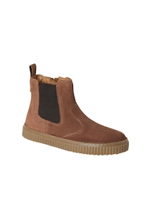 Kinder Chelsea-Boots aus Leder mit Reißverschluss