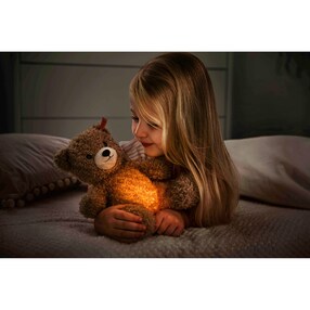 Kuscheltier Teddybär Caspar mit Nachtlicht Soft Cuddly Friends 28cm 