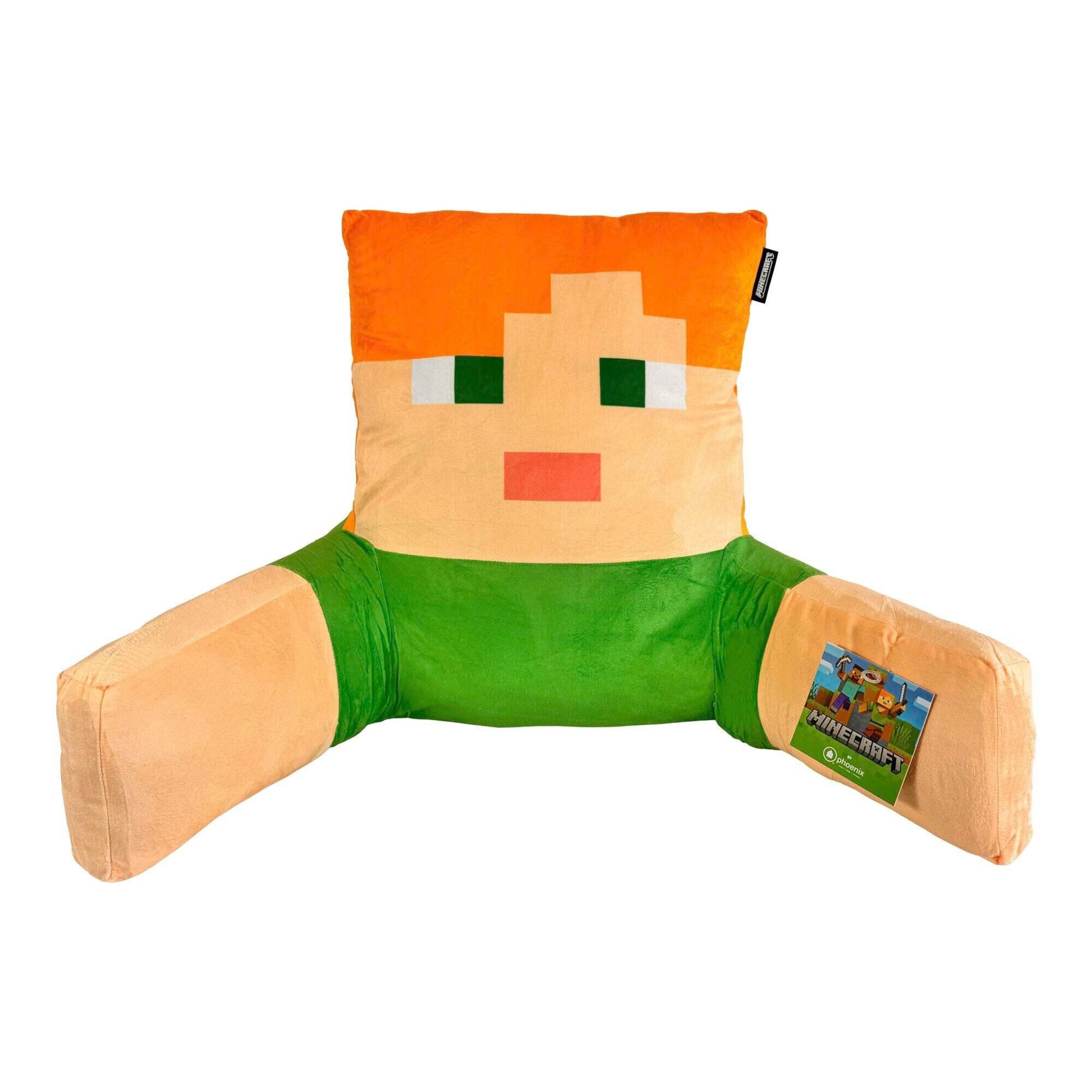 Roba Lesekissen, Relaxkissen, Rückenlehne, Alex, Samt Minecraft