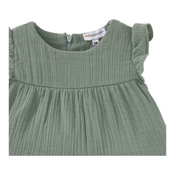 Musselin-Kleid kurzarm