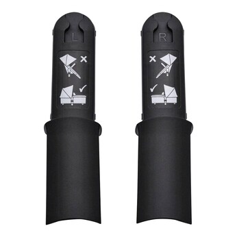 Kombikinderwagen Trio-Set inkl. Fußsack, Wickeltasche und Höhenadapter