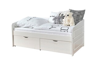 Sofabett MINI Micki 80x160 Buche Weiß