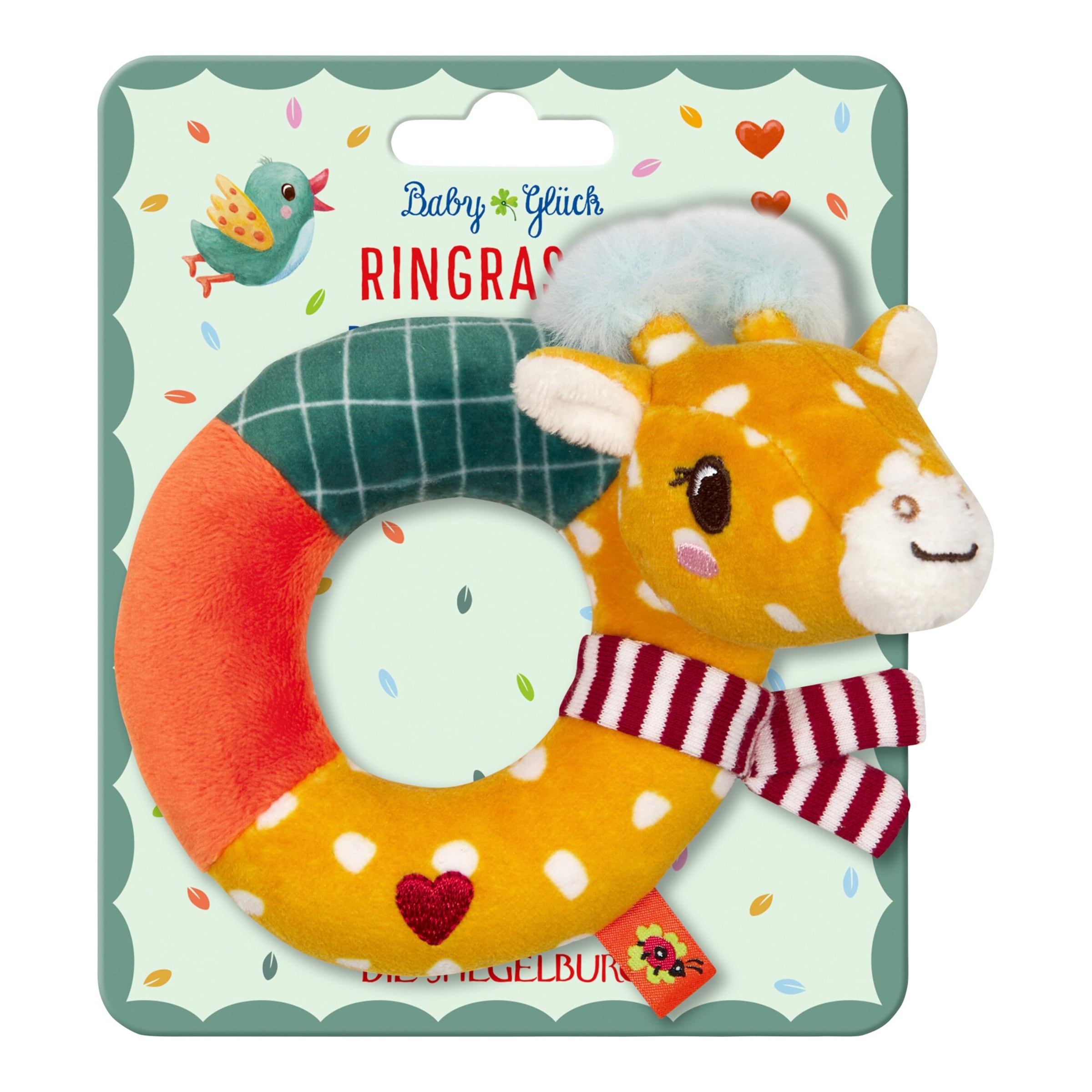 Ringrassel Giraffe - BabyGlück
