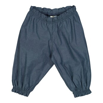 Chambray-Ballonhose