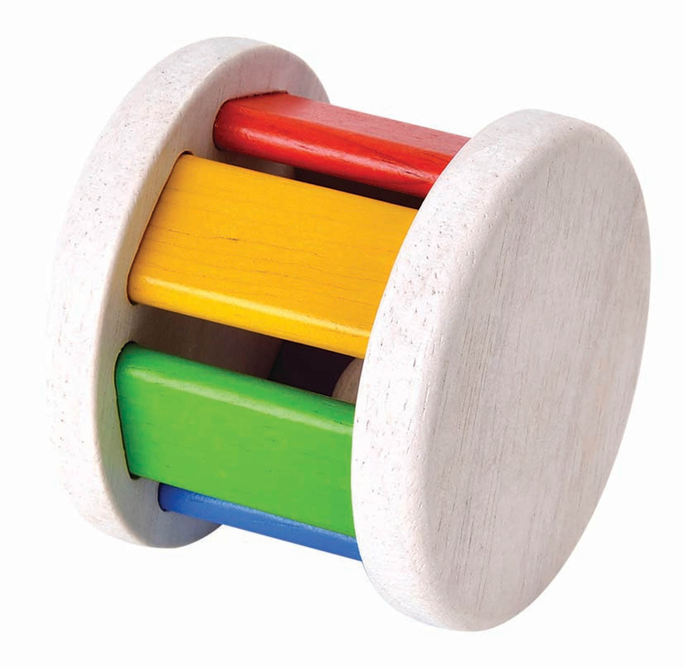 Plantoys Krabbelspielzeug Walze bunt