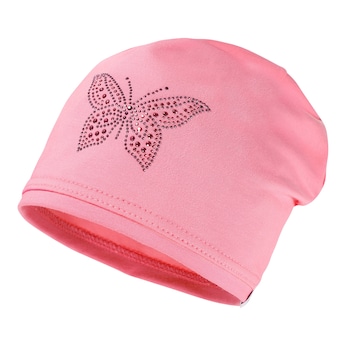 Bonnet Beanie avec protection UV papillon