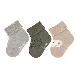 3er-Pack Socken Schaf Eisbär