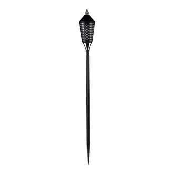Torche de jardin solaire, 1 pièce