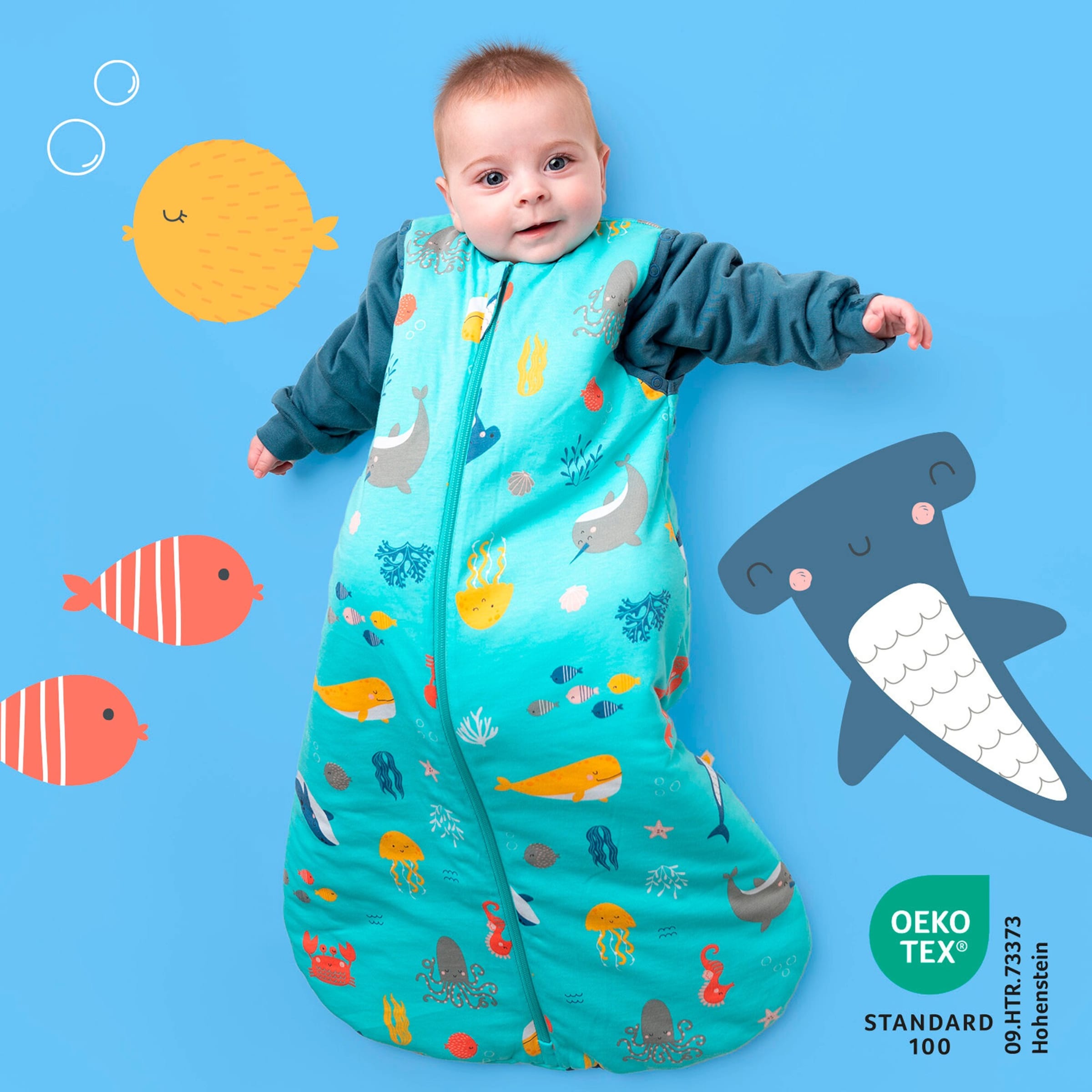 Schlummersack Schlafsack ohne Füßen 1.0 Tog