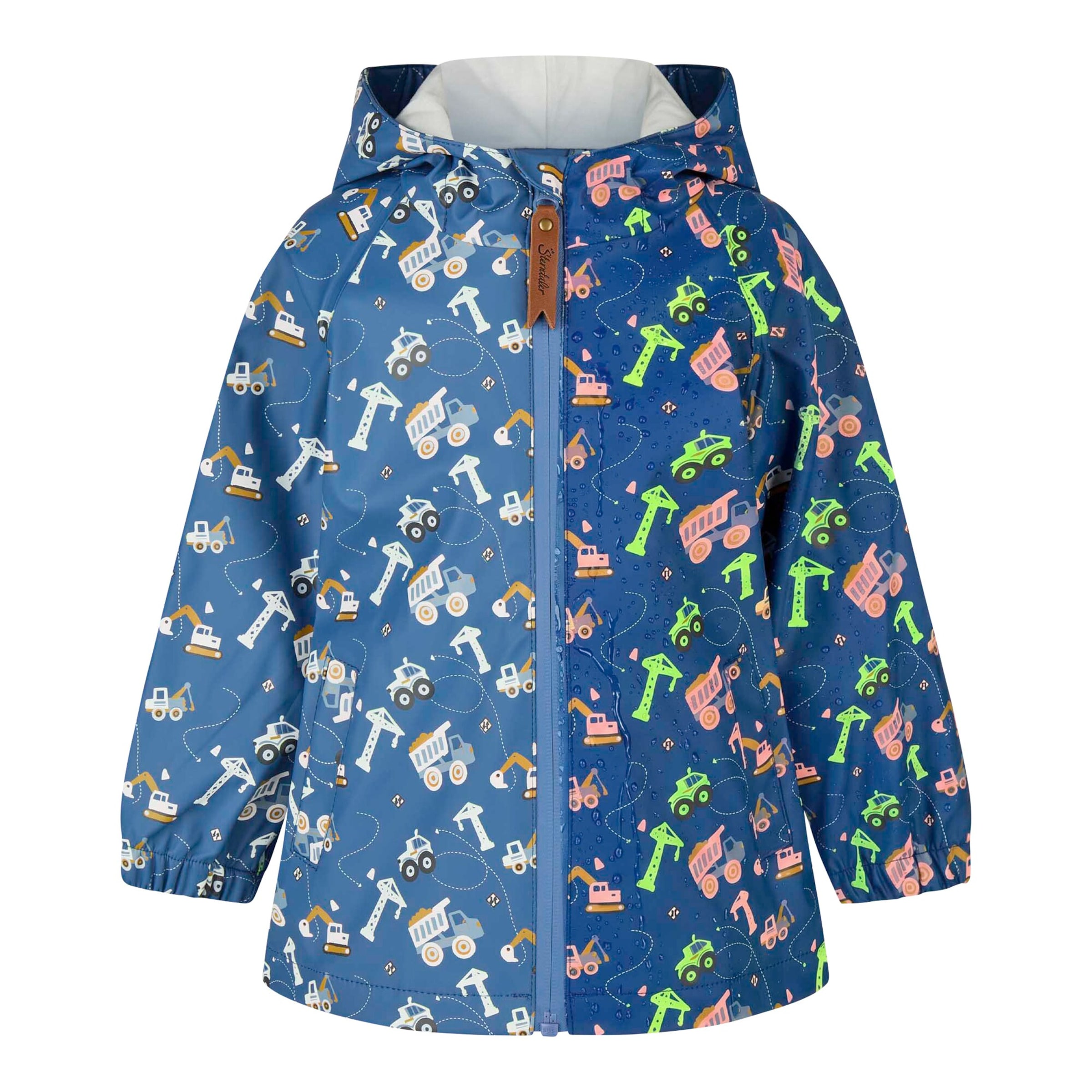 Sterntaler Regenjacke mit Kapuze Baustelle Farbwechsel